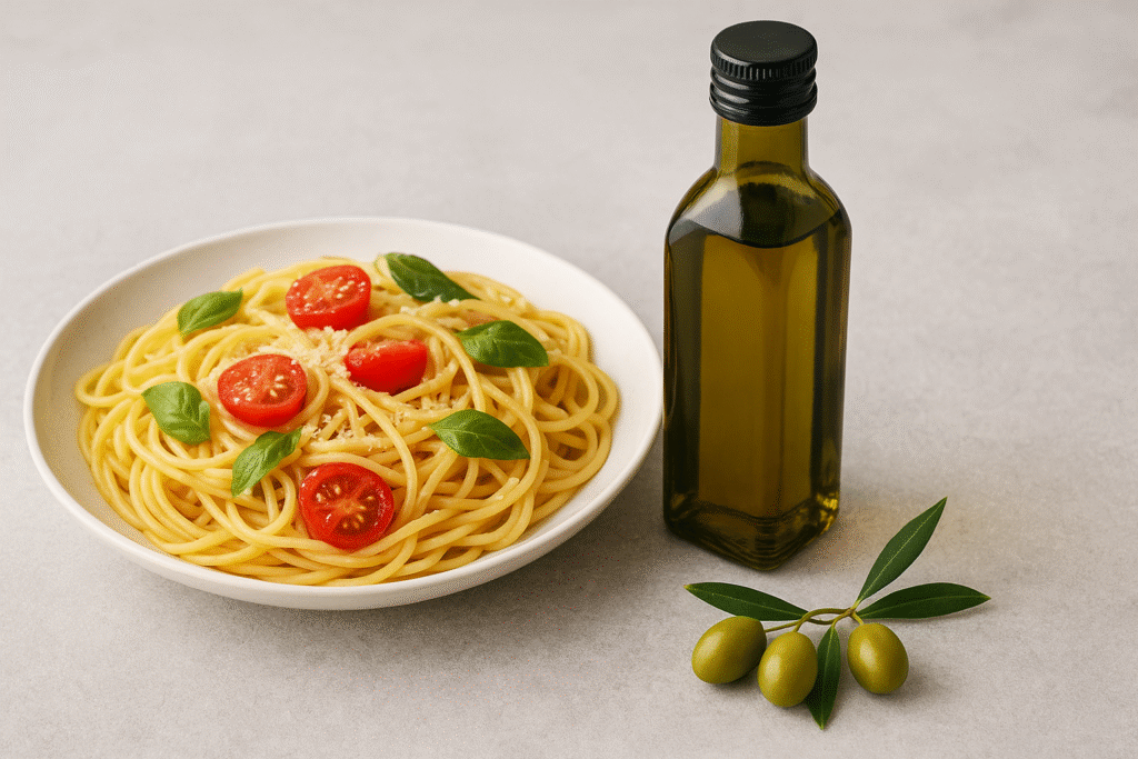 Extra vierge olijfolie om te bakken